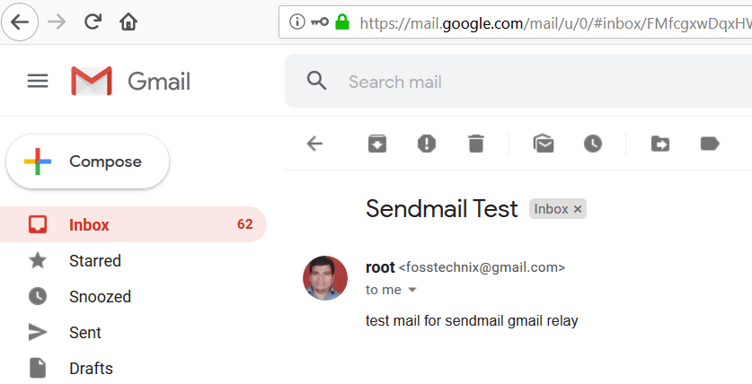 Настройка sendmail в ubuntu