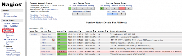 Nagios установка и настройка centos 7