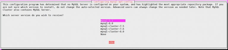 digitalocean install mysql ubuntu 18.04
