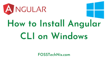 angular js install windows 10