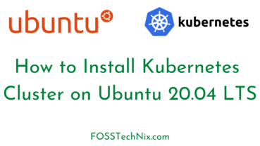 install kubernetes cluster on ubuntu