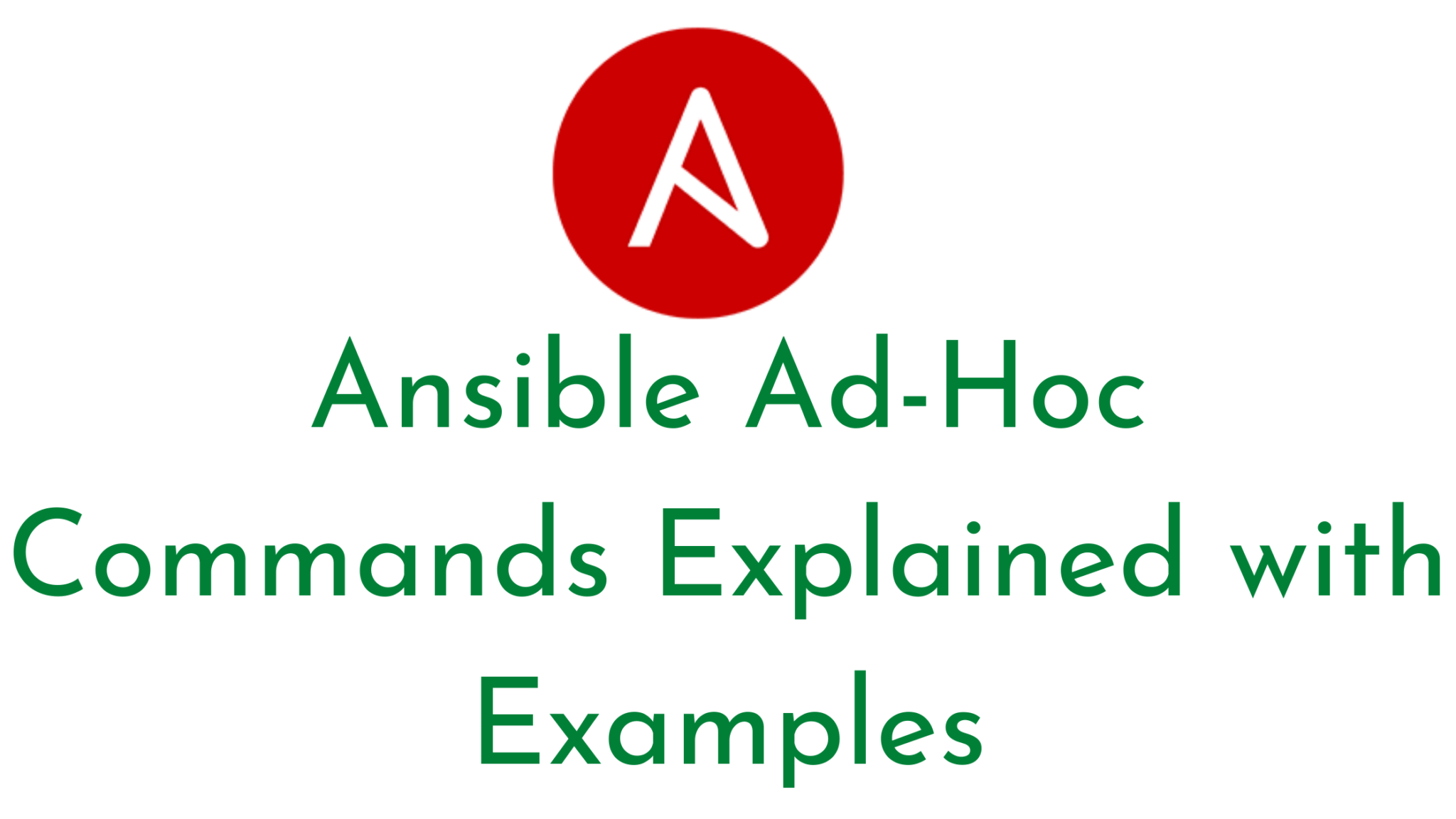 Ansible ad hoc