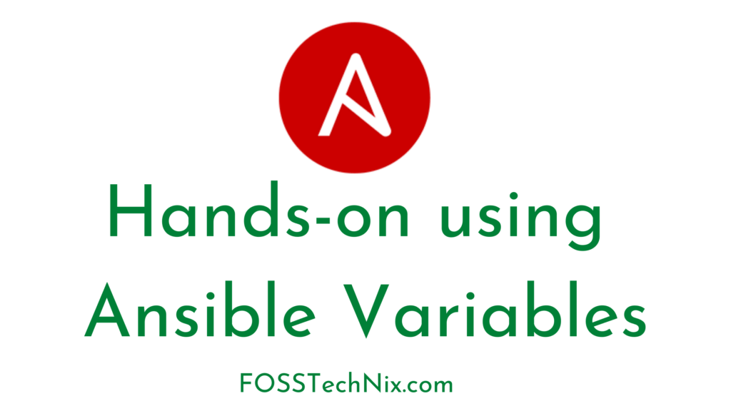 Define Variables In Ansible Playbook Example