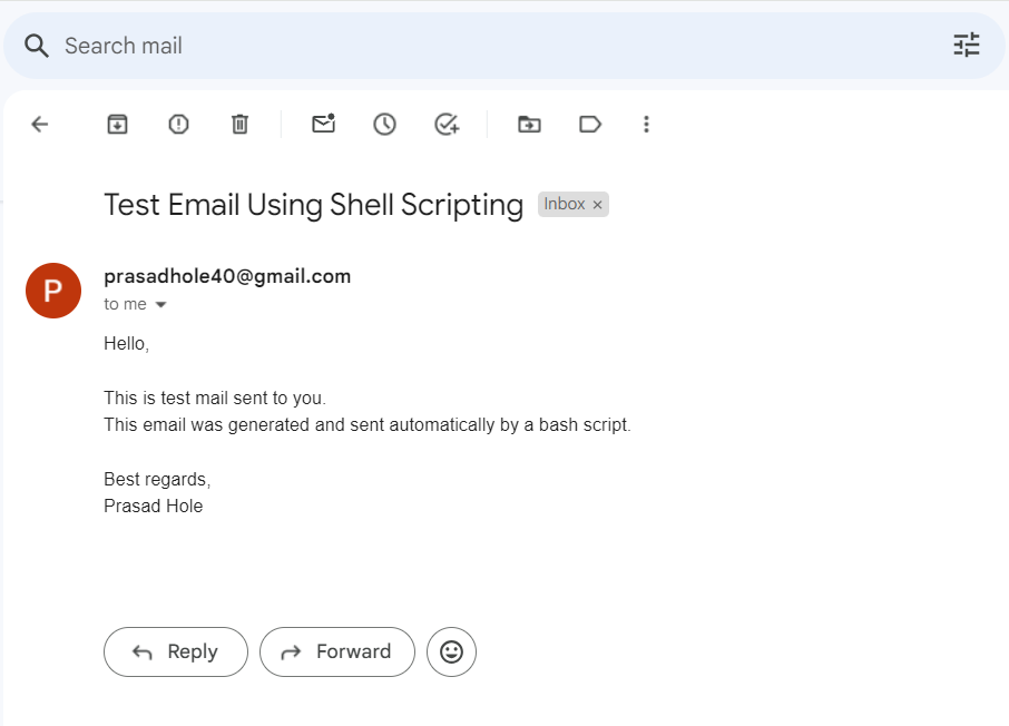 How to Send Email using Shell Script 12